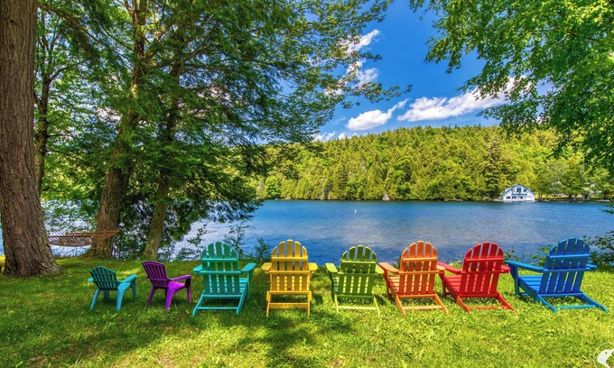 Lake Placid House | Quintessential Adirondack Camp on Lake Placid Lake!