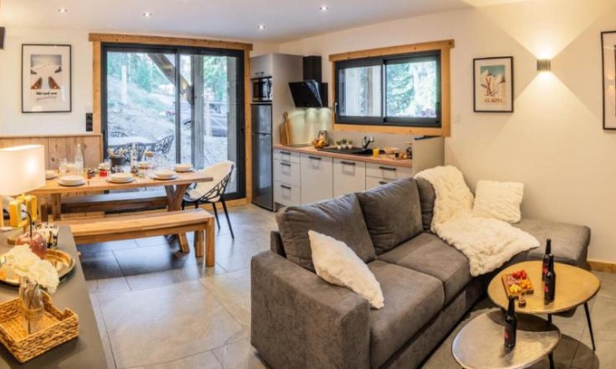 Les Orres Ski Chalet | Résidence Domaine Du Loup Blanc - Appartement de standing pour 8 personnes MAE-4514