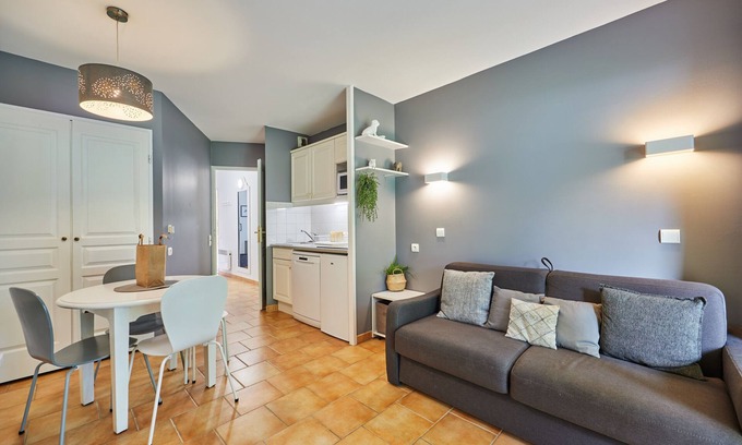 Saint-Arnoult Apartment | Résidence du Golf de Deauville : Appartement 2 Pièces Avec Terrasse