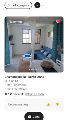 Sainte-Anne Apartment | Résidence les salines