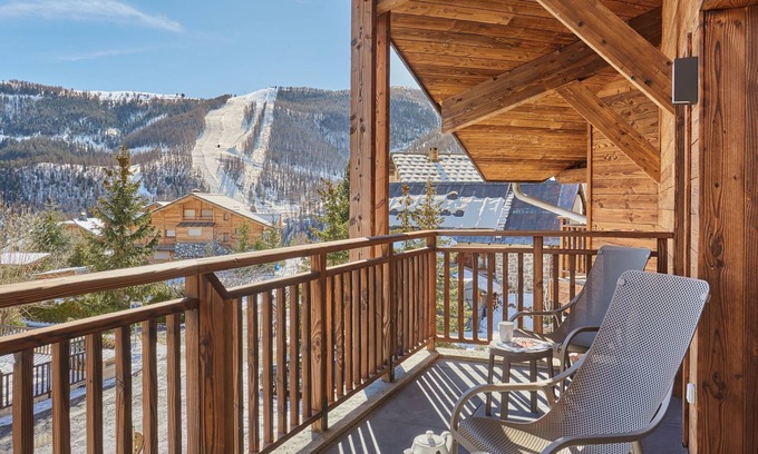 Saint-Etienne-de-Tinee Apartment | Résidence Odalys Le Mont d'Auron by Interhome