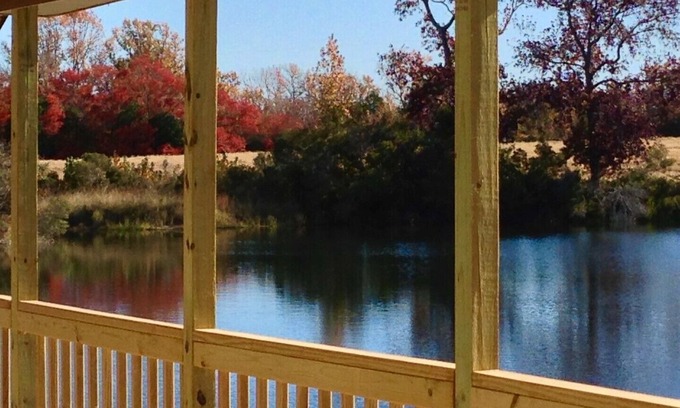 Buffalo Resort | R&R Ranch Event Pavilion for up 80 Guests; 1 bedroom/ 3 baths