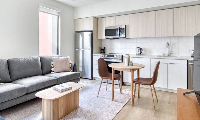 Downtown Berkeley Apartment | Rad Berkeley Studio w/ W/D & Coworking, walkable to BART, by Blueground