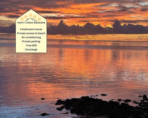 Moorea-Maiao House | Raihau Lodge - Climatisation, Fibre, Accès Plage, Parking Privé