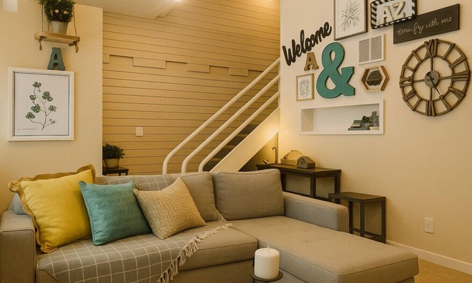 Northeast Heights Apartment | Rare Bart Prince 2BR Townhouse in Santa Fe Charm - MONTHLY STAYS AVAILABLE!