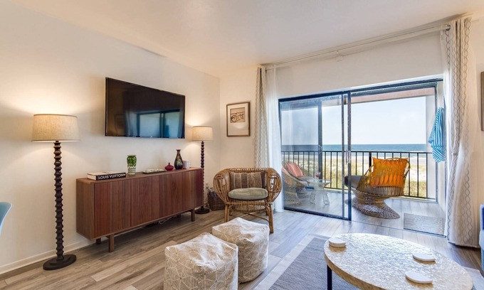 Jacksonville Beach Condo | Rare Find |Popular Oceanfront Oasis |New Photos |Updated Furnishings |Gorgeous Ocean Views & Breezes