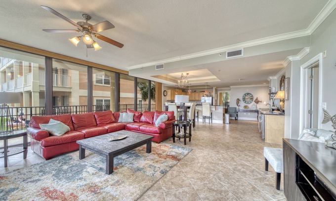 Dauphin Island Condo | Rare Larger Corner Unit in Holiday Isles with wrap-around Balconies!