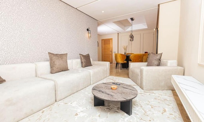 Diour Jamaa Apartment | Ravishing and cozy: your new 3BR in central Rabat
