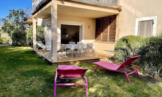 Pinarellu Apartment | Recent apartment 20m from Pinarellu beach, 2 bedrooms