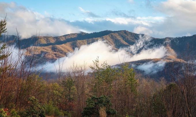 Gatlinburg - Pigeon Forge Cabin | Real Log Cabin W/⛰Amazing Views⛰, Hot Tub, Sauna, Games