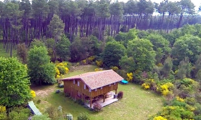 Vielle-Saint-Girons House | Recent wooden house between ocean and forest for 7 people