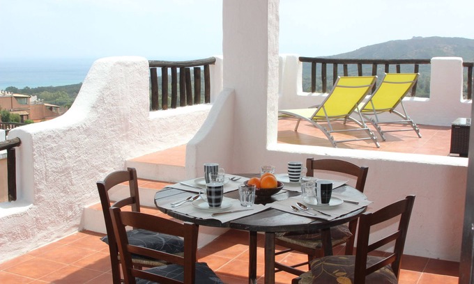 Santa Margherita di Pula Villa | Recently renovated cottage with breathtaking sea views