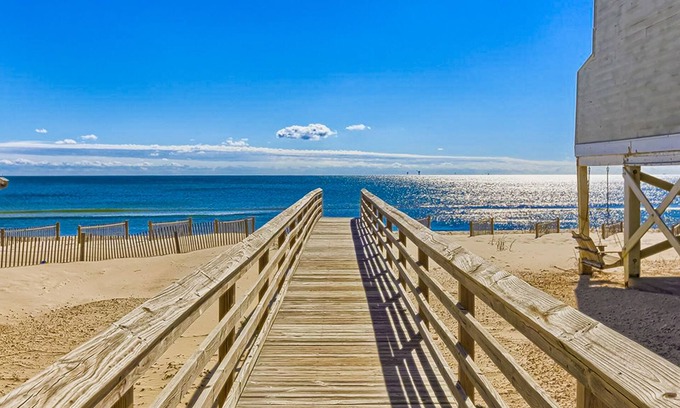 Fort Morgan Condo | Recently renovated condo w/gulf views, decks, balcony, shared outdoor pool, a/c
