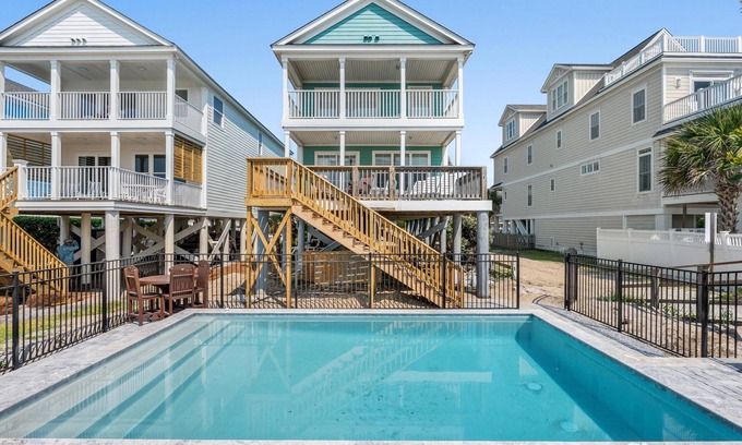 Surfside Beach House | Recovery Zone 4 Bedrooms Oceanfront