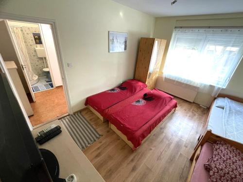 Kispest Apartment | Red Locomotive Apartment