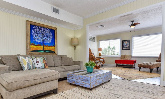 East End Cottage | REDFISH Gulf view*** POOL*** steps from the beach on E. Gorrie Dr.