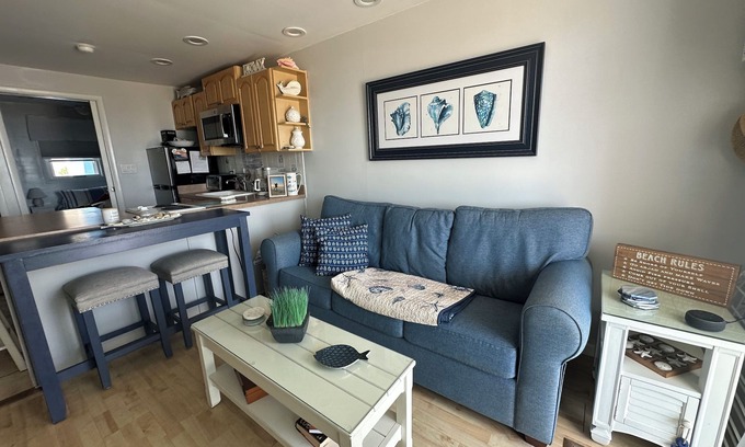 Midtown Ocean City Apartment | Reduced rates for 7/7 - 7/10 ! Ocean Front - Central Location -Pets Welcome!