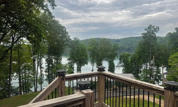 La Follette Cabin | Reflections at Norris, Near Deerfield & Springs, Covered Boat slip at Deerfield