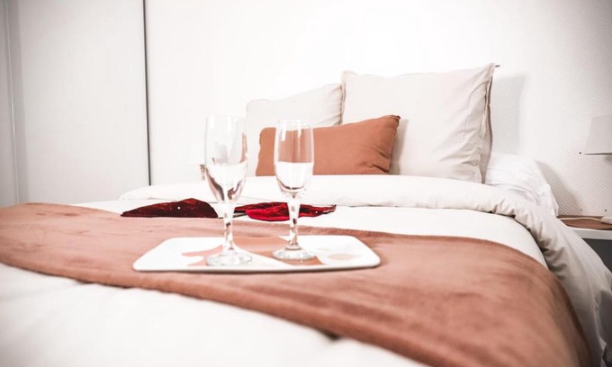 Barbatre Apartment | Reims : Aux Biscuits Roses