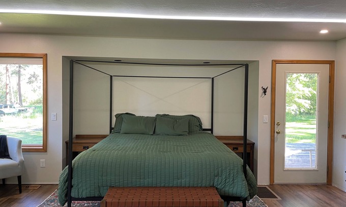 Frenchtown House | Relax and unwind while taking in nature at this master suite on 5 acres!