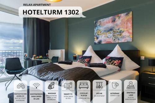 Antonsviertel Apartment | Relax Apartment 1302 Tolle Aussicht Massagesessel Smart TV