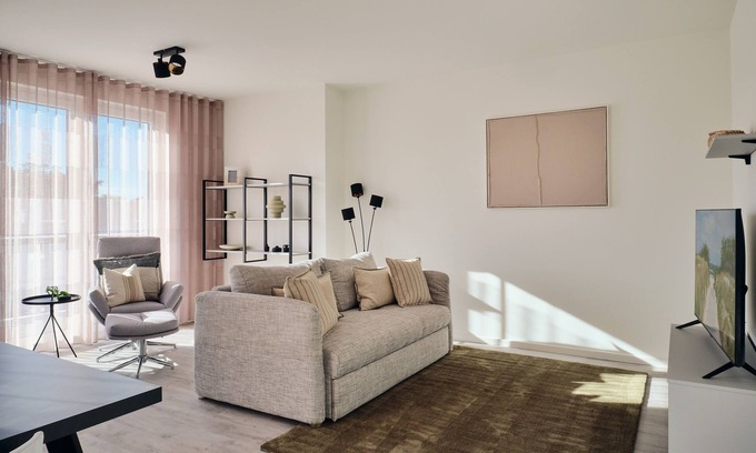 Zirchow Apartment | Relax at Pine Hill Resort: new, modern apartment C 4 with garden view