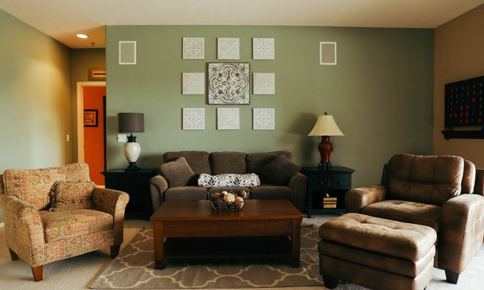 Coeur d'Alene Apartment | Relax in beautiful mountain serenity while planning your local adventures.