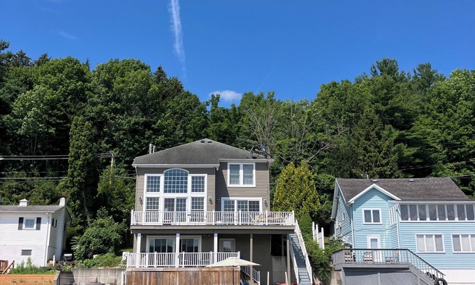 Geneseo House | Relax lakeside at our spacious Geneseo house on Conesus Lake