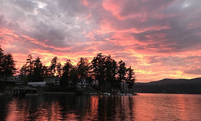 Lake George House | Relax on Dock - Lake George Home