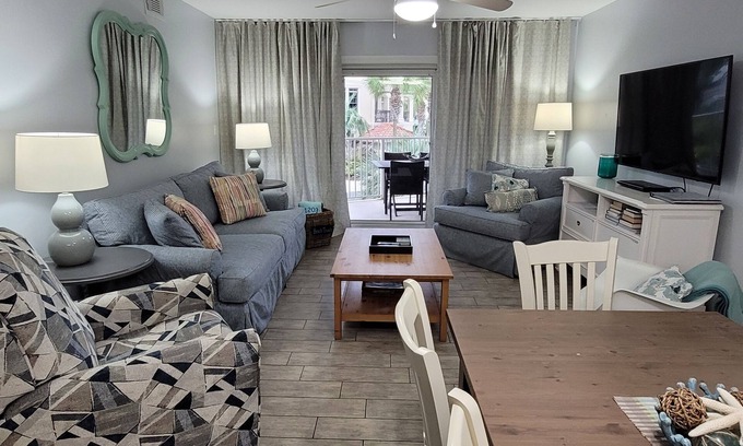 Miramar Beach Condo | RELAX & REFRESH Labor Day Opening! Oceanview 3 Bdrm 2 Bath BEACH SERVICE for 4!