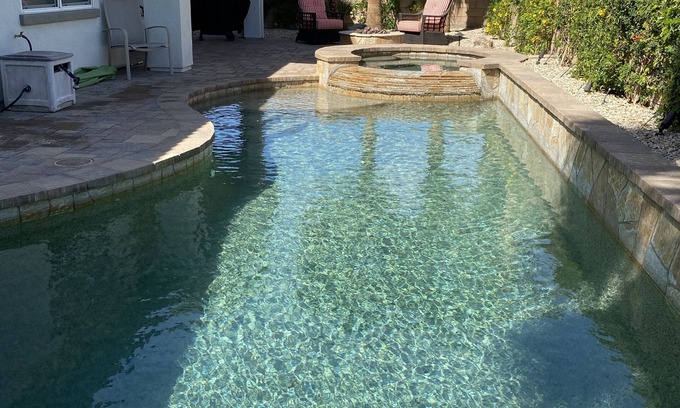 Indio House | RELAX: Saltwater Pool & Spa, Pool Table, Darts