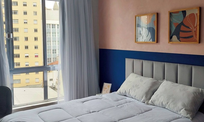 Vila Buarque Apartment | Relax Sampa - Comfortable studio in the heart of SP, near the metro and Santa Casa.
