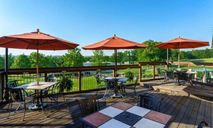 Cheat Lake Apartment | Relaxation Paradise: Studio w Indoor Pool & Fitness Center