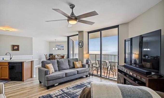 West Panama City Beach Condo | Relaxing Beach Retreat at Aquavista – with Pool, Hot Tub & FREE Beach Service!
