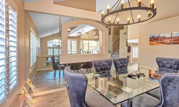 Green Valley North House | Relaxing Poolside Getaway in Henderson: Sleeps 10 for Ultimate Comfort!