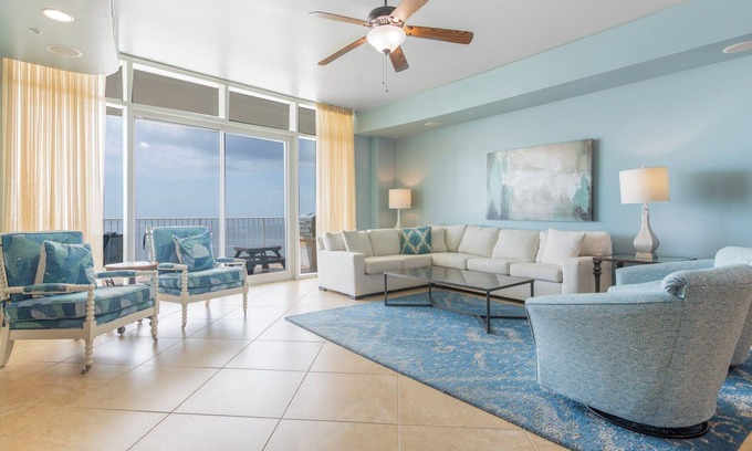 Orange Beach Condo | Relaxing Three Bedroom Unit at Turquoise Place Right on the Gulf of Mexico Beach