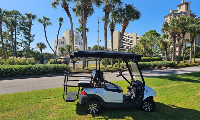 Sandestin Condo | Remodeled Beachside 4025 | Spacious Condo | Beachfront | Pool + Golf Cart Included