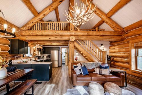 Fairplay House | Remodeled Fairplay Log Cabin with Wood-Burning Sauna