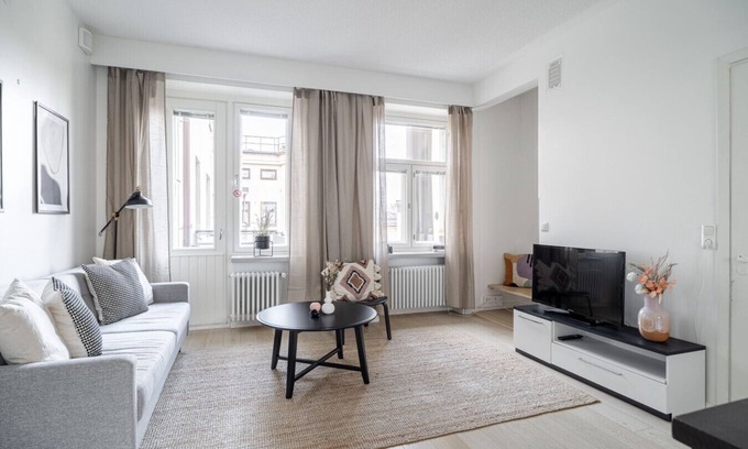 Tampere Apartment | Renovated 1BR Penthouse & Private Rooftop Terrace
