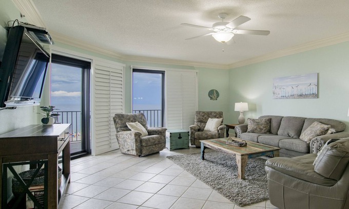 Orange Beach Condo | Renovated 3 Bedroom, Sleeps 10; Gulf Front