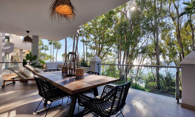 New Golden Mile Apartment | Renovated apartment Alejandra: with big balcony and sea view