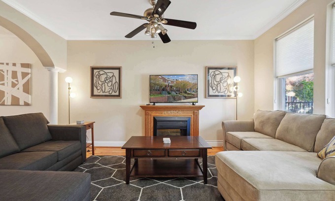Manor Park House | Renovated DC Home w Parking!