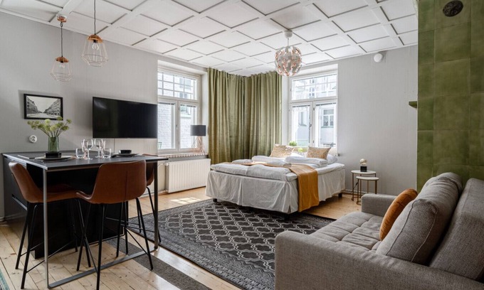 Tampere Apartment | Renovated Historical Studio Fully Equipped with Best Location