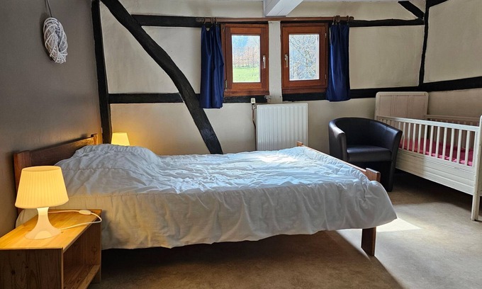 Stavelot House | Renovated Holiday Home in Stavelot with Infrared Sauna