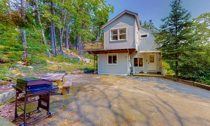 Boothbay Harbor Cottage | Renovated home with water views, dock access, - dogs okay