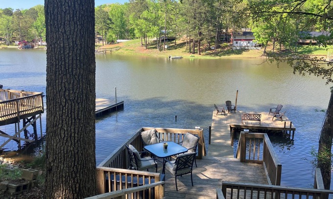 Huntcliff House | Renovated house directly on Lake Wateree with dock-swim, boat, fish, kayak, tube