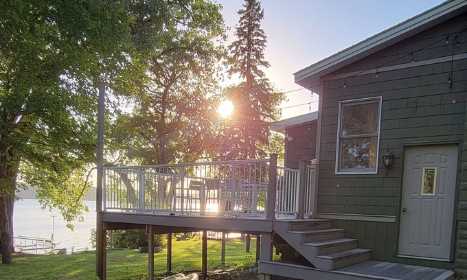 Ortonville House | Renovated Lake Home Sunset Oasis close to downtown on Big Stone