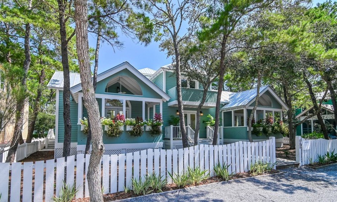 Seagrove Beach House | Renovated Seaside Home: Steps to Pools, Fitness Center, and Tennis/Pickleball!