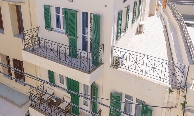 Rethymno Apartment | Renovated & Spacious Apartment in the Historical Centre of Rethymno - A/C, Wi-Fi, 2 Balconies!