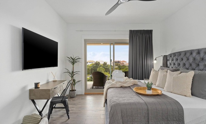 Rosemary Beach Condo | Renovated studio nestled in a pedestrian's paradise | Walk to Rosemary & Alys!